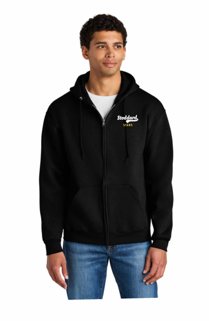Stoddard Adult Embroidered Full-Zip Hoodie