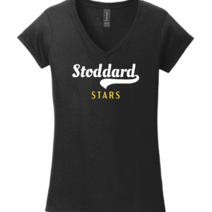 Stoddard Adult Printed V-Neck T-Shirt