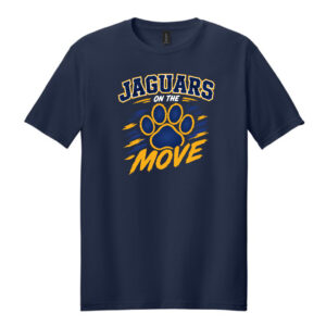 Olive Adult Printed T-Shirt-Navy